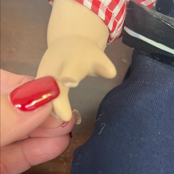 16” Raggedy Andy Porcelain Doll with sailboat - Picture 2 of 11